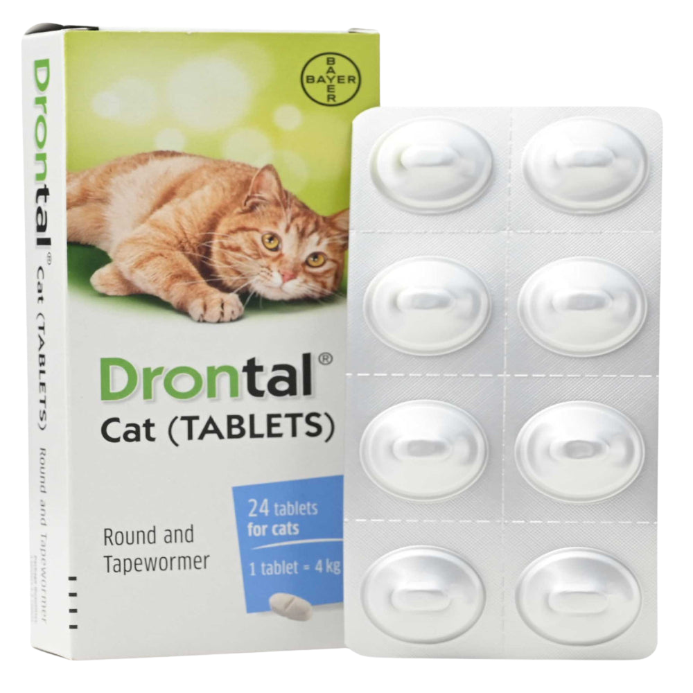 Drontal Cat Deworming Tablets - 1 Tablet.