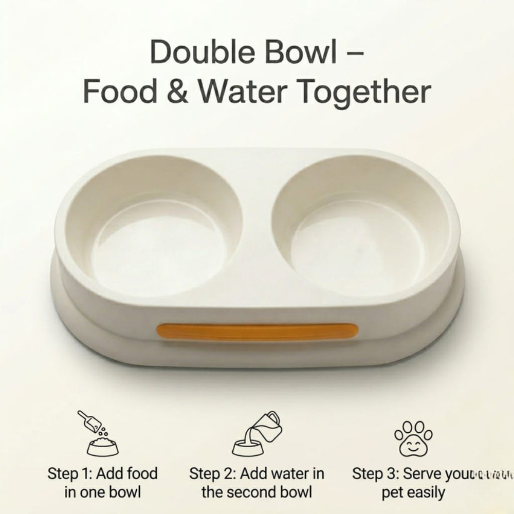 Double Bowl for Pet