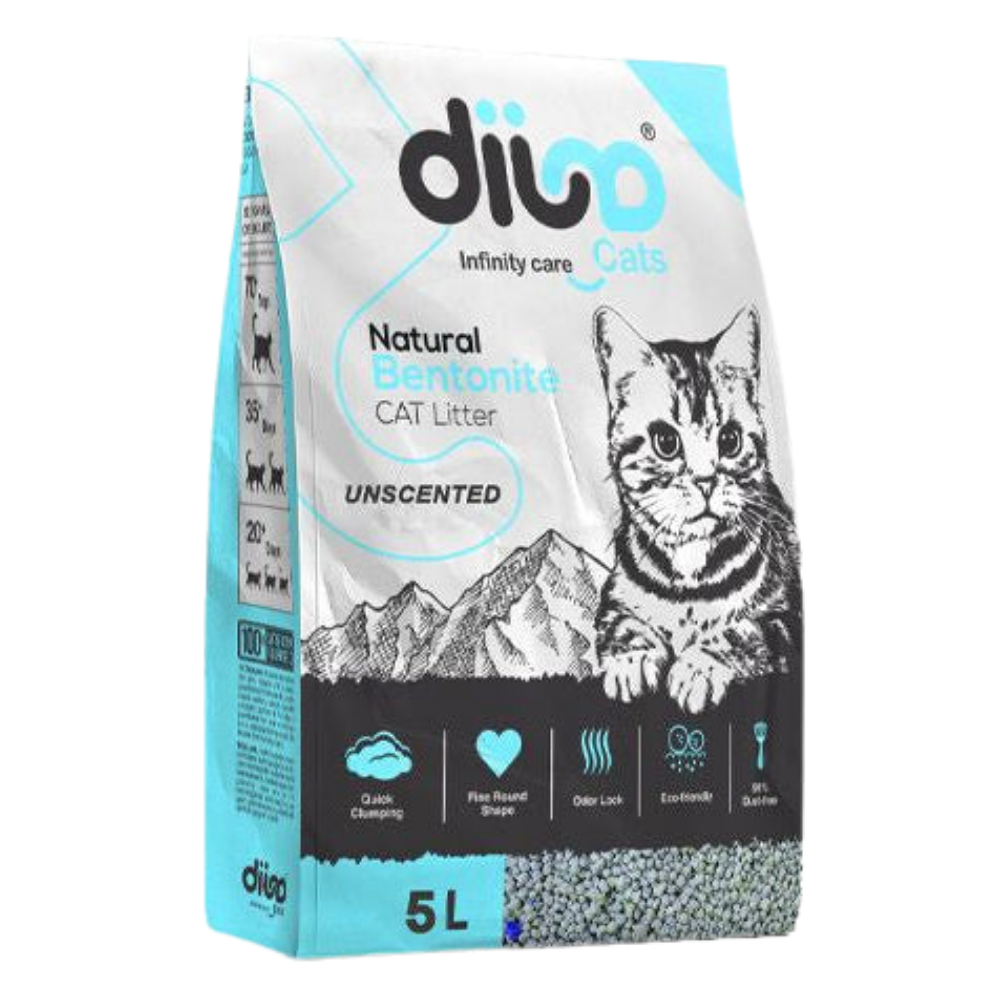 Dija cat litter clumping unscented– 5L.