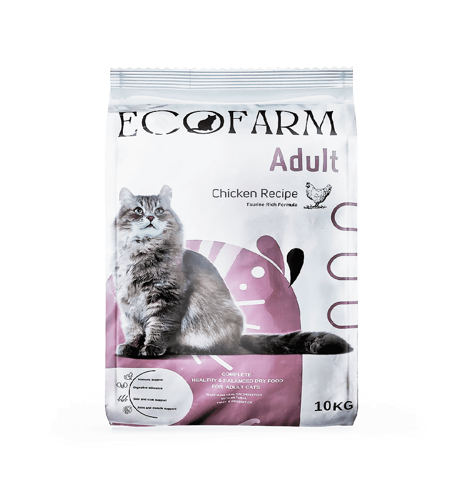 Eco Farm Dry Food For Adult Cat 18 kg.