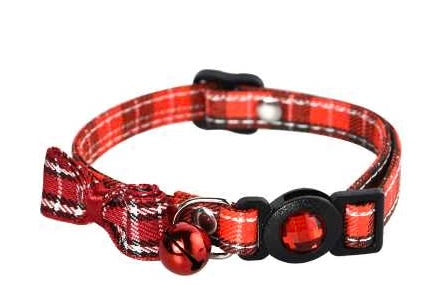 Naomi Cat Collar with Bell Red.