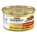Gourmet Purina Gold tender morsels in sauce with Chicken & Liver 85 g Petfast.shop Gourmet Cat Food Gold Wet Food petfast.shop Egypt PGO6952S Default Title 199.00