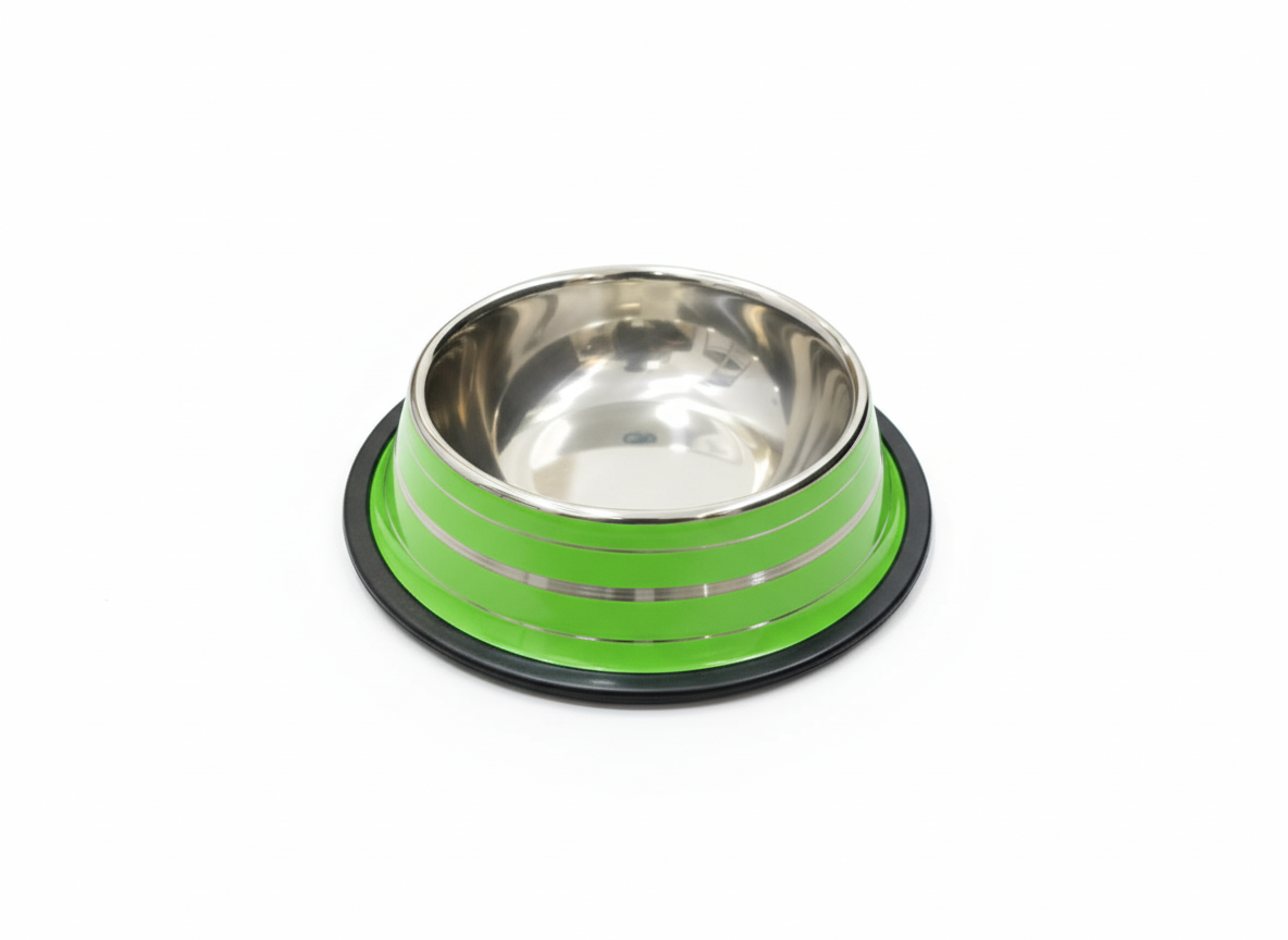 Pet Bowl Food and Water Stainless Steel for Kittens and Small Dogs.