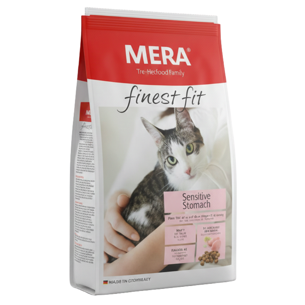 Mera finest fit cat food package on a white background
