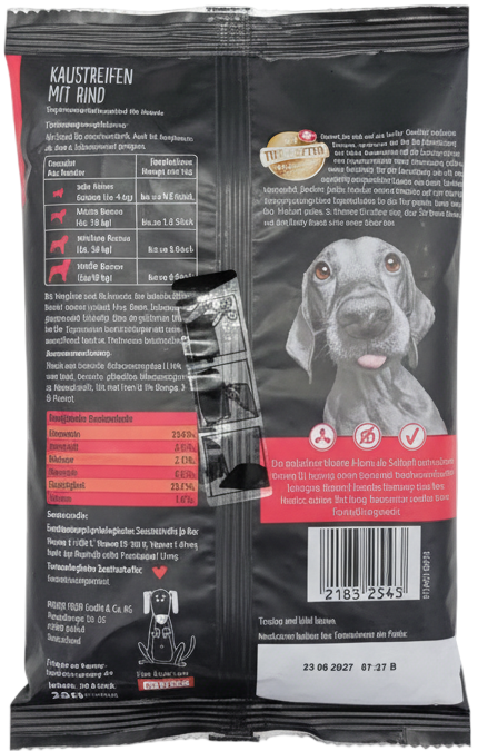 Lucky Dog Beef-Chewables For Adult Dogs 200g.