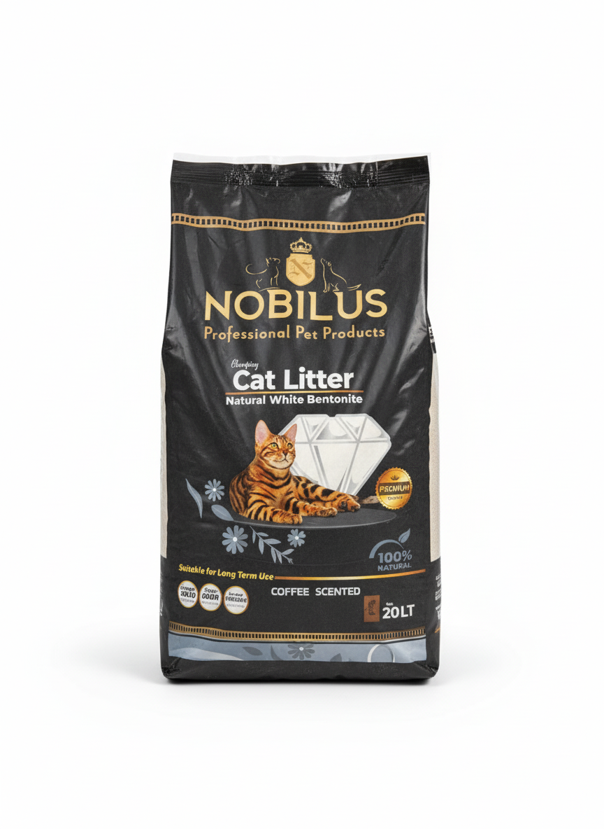 Nobilus Cat Litter 20L (COFFEE SCENTED).