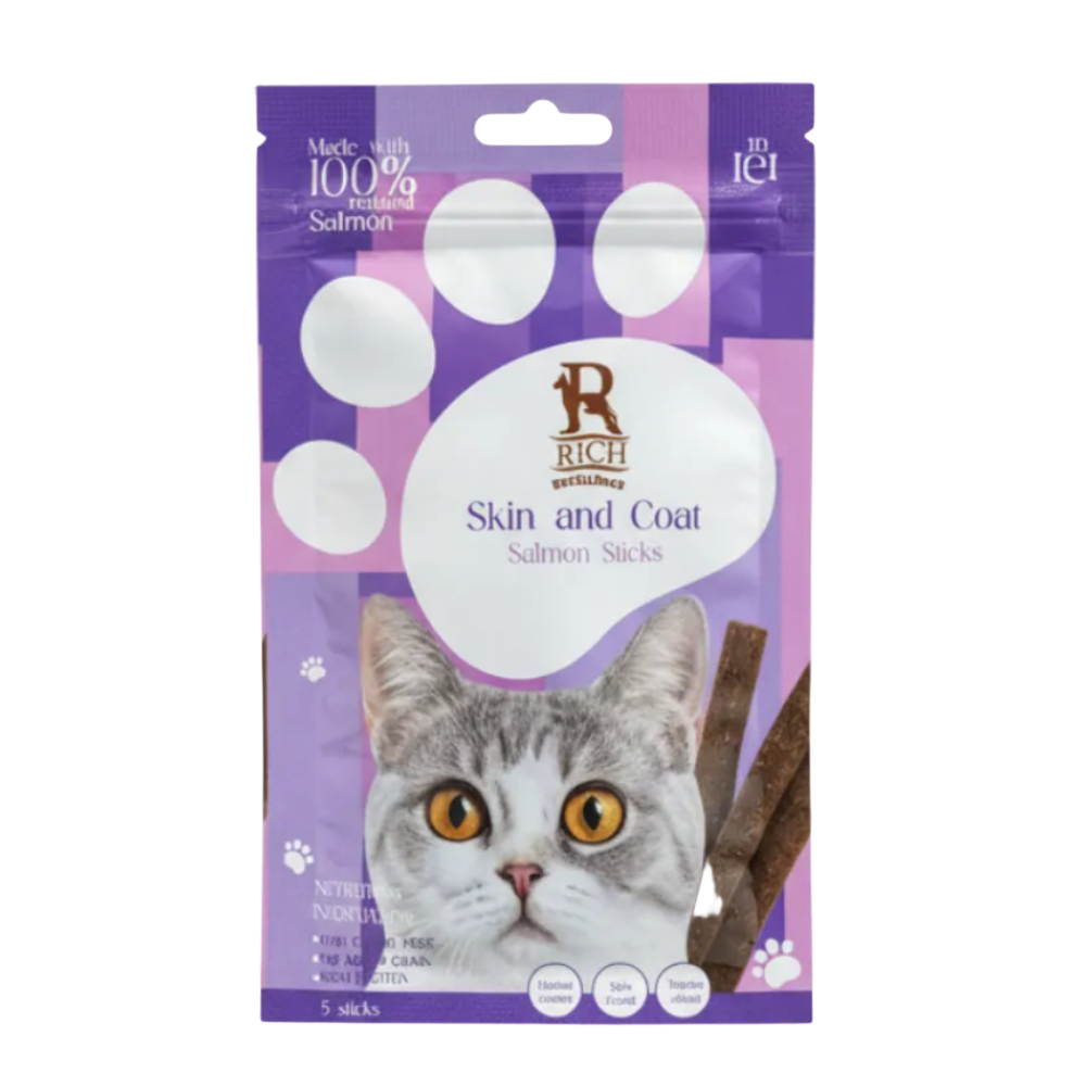 rich cat Sticks- salamon30 g.
