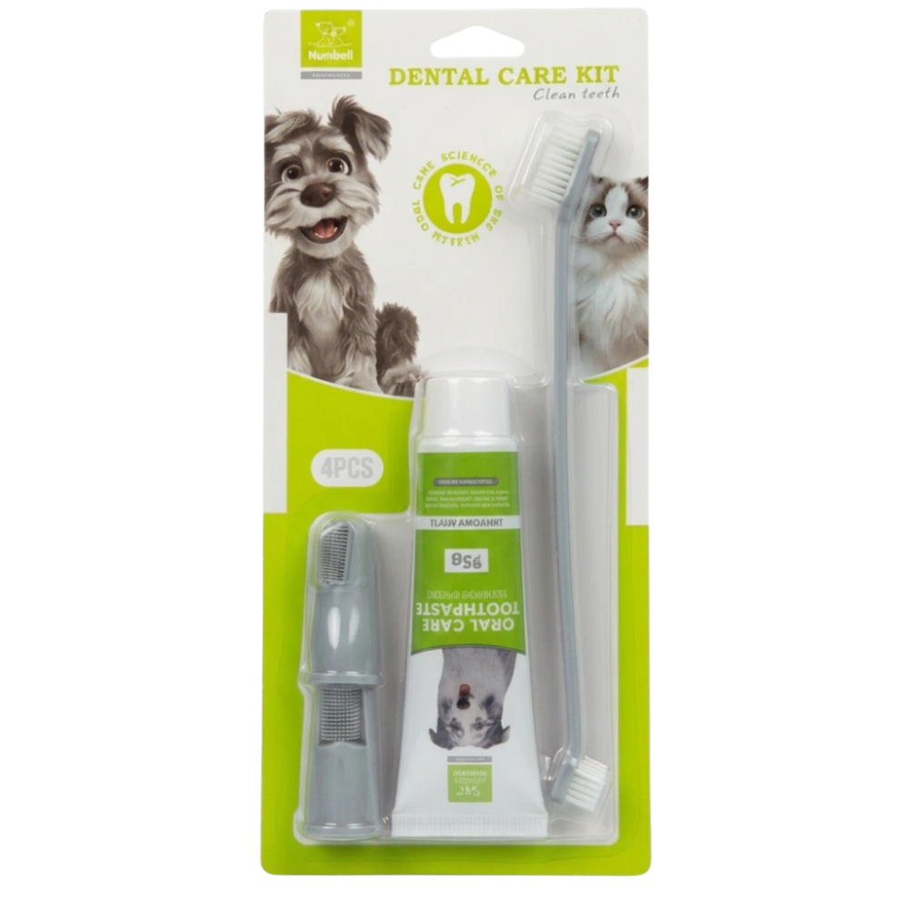 Nunbell Dental Care Kit Clean Teeth 95G 4 Pcs