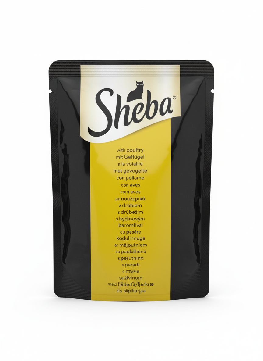 Sheba Wet Food for Cat with Poultry 85g.