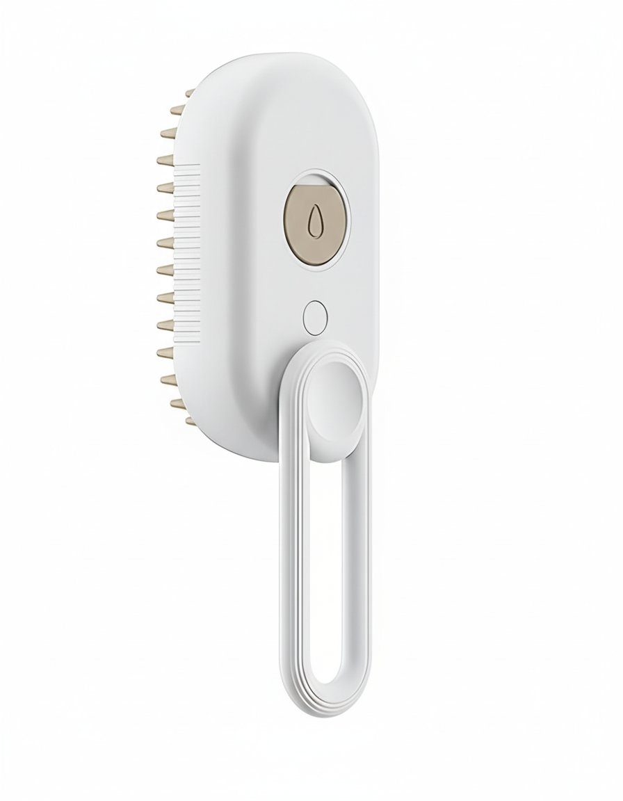 Hair Removal Steam Brush Grooming Tool with Self.