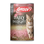 Groovy Wet Food For Cats Daily delight turkey & liver 400g