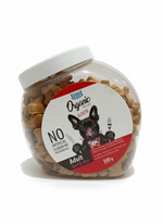Orgo Organic Biscuits and Crunchy Treats for Dogs - Variety Pack 500g 4 Flavors.