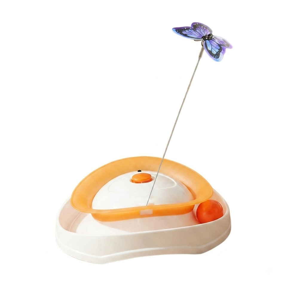 Nunbell Cat Toy Roll Around Flutter Bug Petfast.shop Nunbell Cat Supplies Toys petfast.shop EgyptBlue 975.00