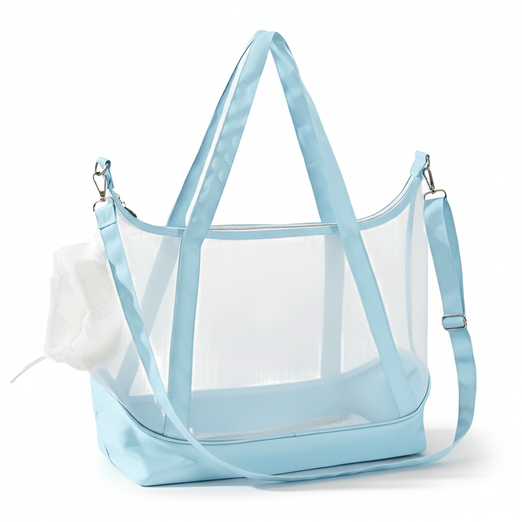 Pet Carrier Breathable Portable Sling Bag with Zipper 5Kg Size 34*16*26Cm