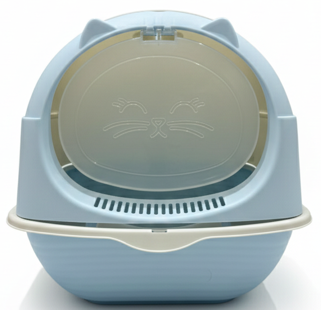 Cat Litter Box Cat Shape Size 34*48.5*34Cm