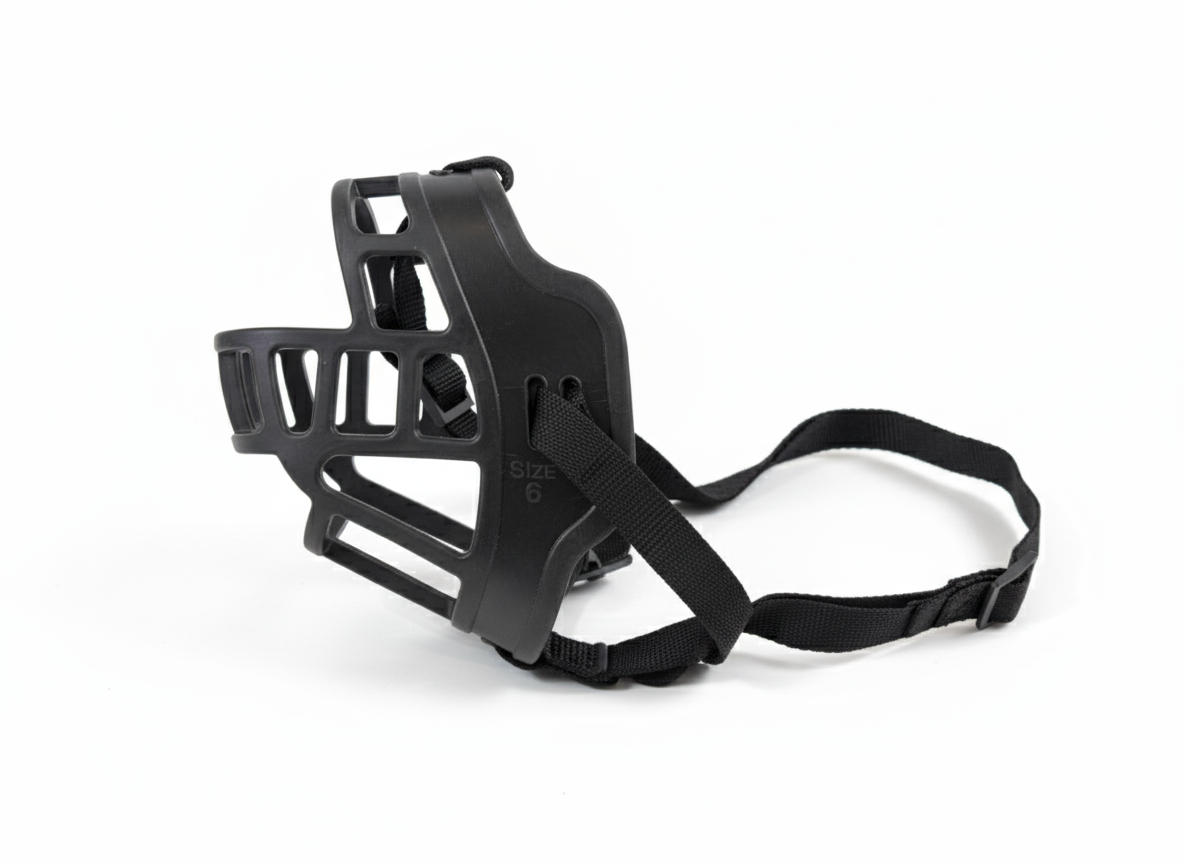 Dog Muzzle silicone Anti-biting size 6.