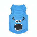 Dog Cloth Blue Monster