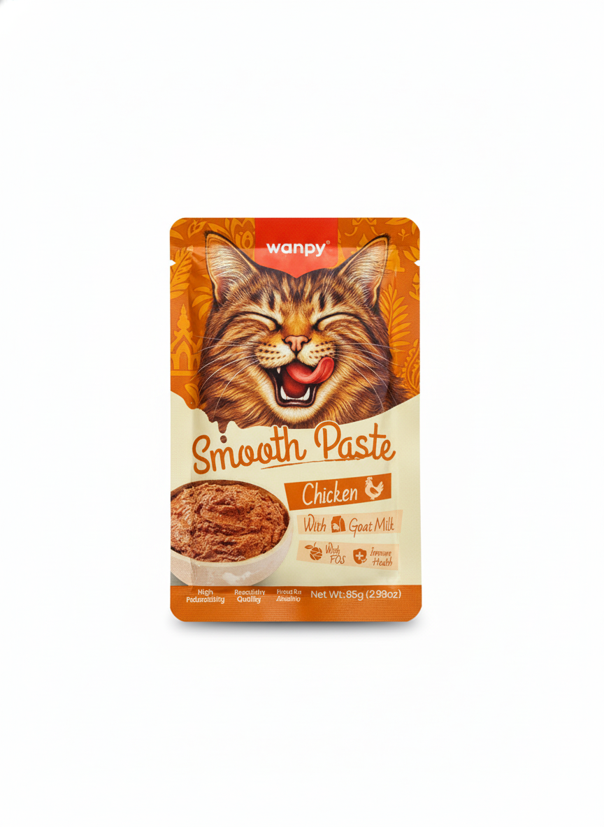 Wanpy Cat Smooth Paste Chicken Pouch 85g