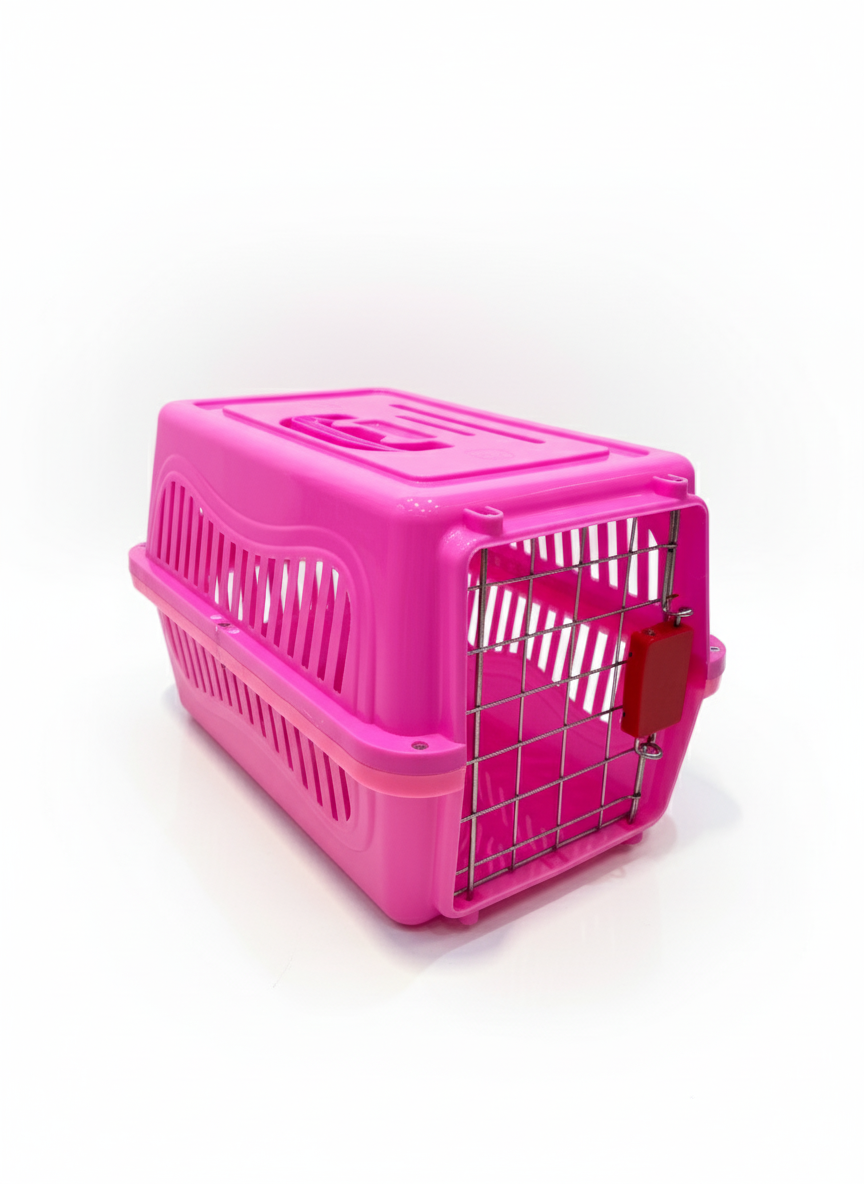 Travel Pet Box 38*25Cm Pink.