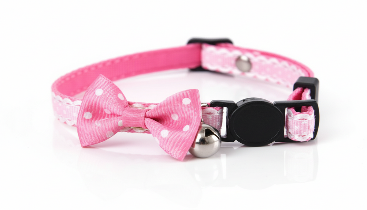 Naomi Cat Collar Pink.
