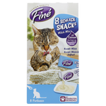 Fine Creamy Cat 8 Snack with Milk 80g.