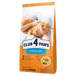 CLUB 4 PAWS PREMIUM for adult cats Salmon 14Kg