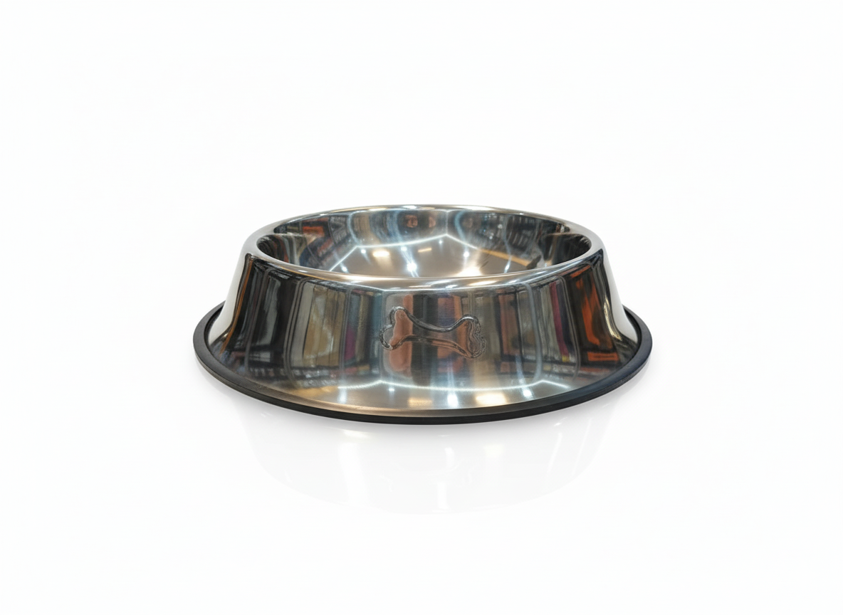 Stainless Steel Bowl for Cats andMedium Dogs.
