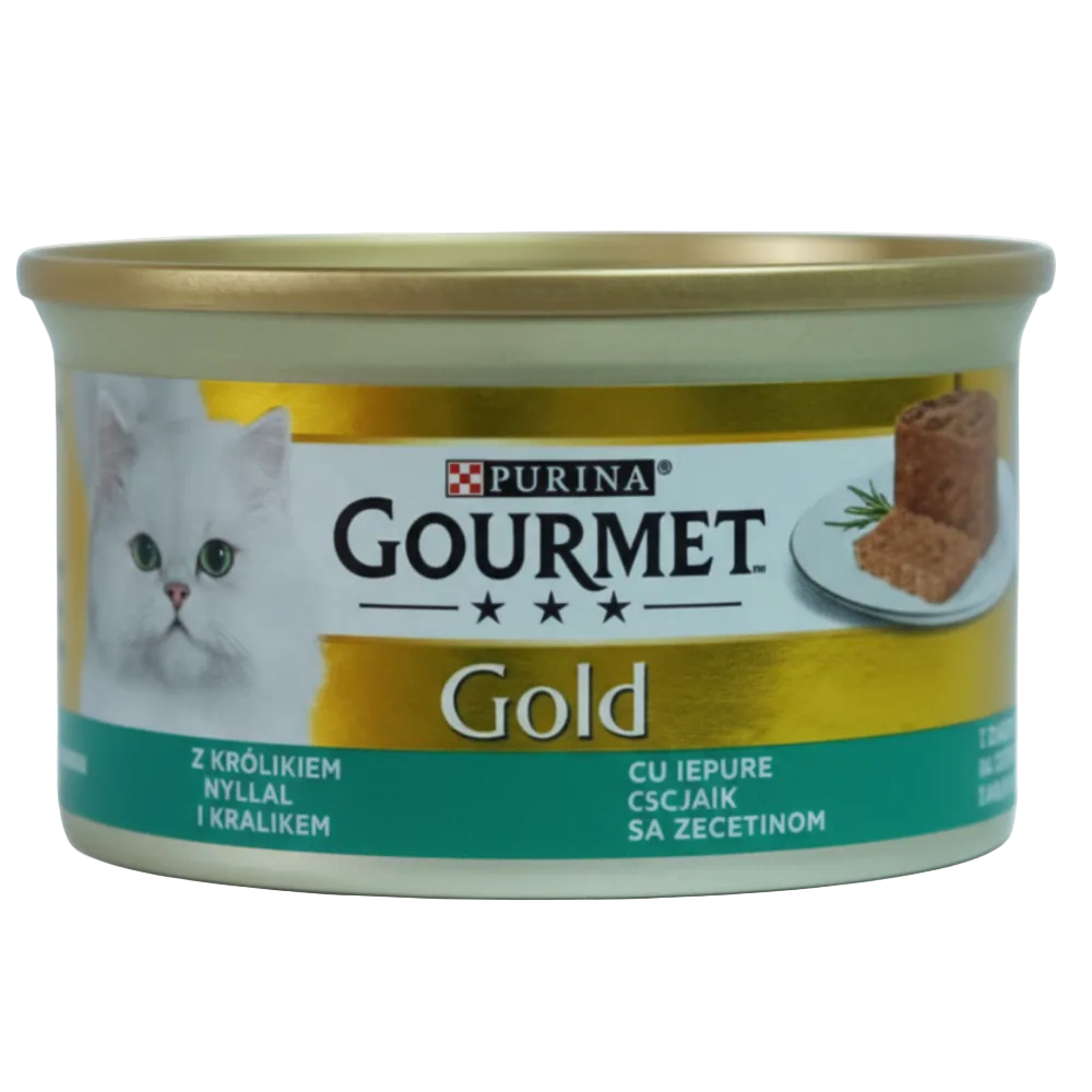 Package Gourmet Gold Les Mousselines Mousse 12Cans 4Flavor (Chicken-Kidney-Salmon-Rabbit) Petfast.shop Gourmet Cat Exclude Food Wet Food petfast.shop EgyptDefault Title 1425.00