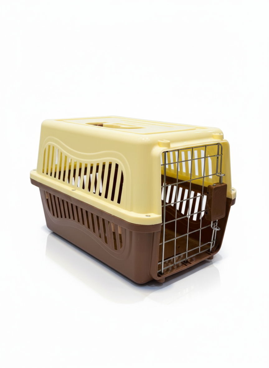 Travel Pet Box 38*25Cm Brown.