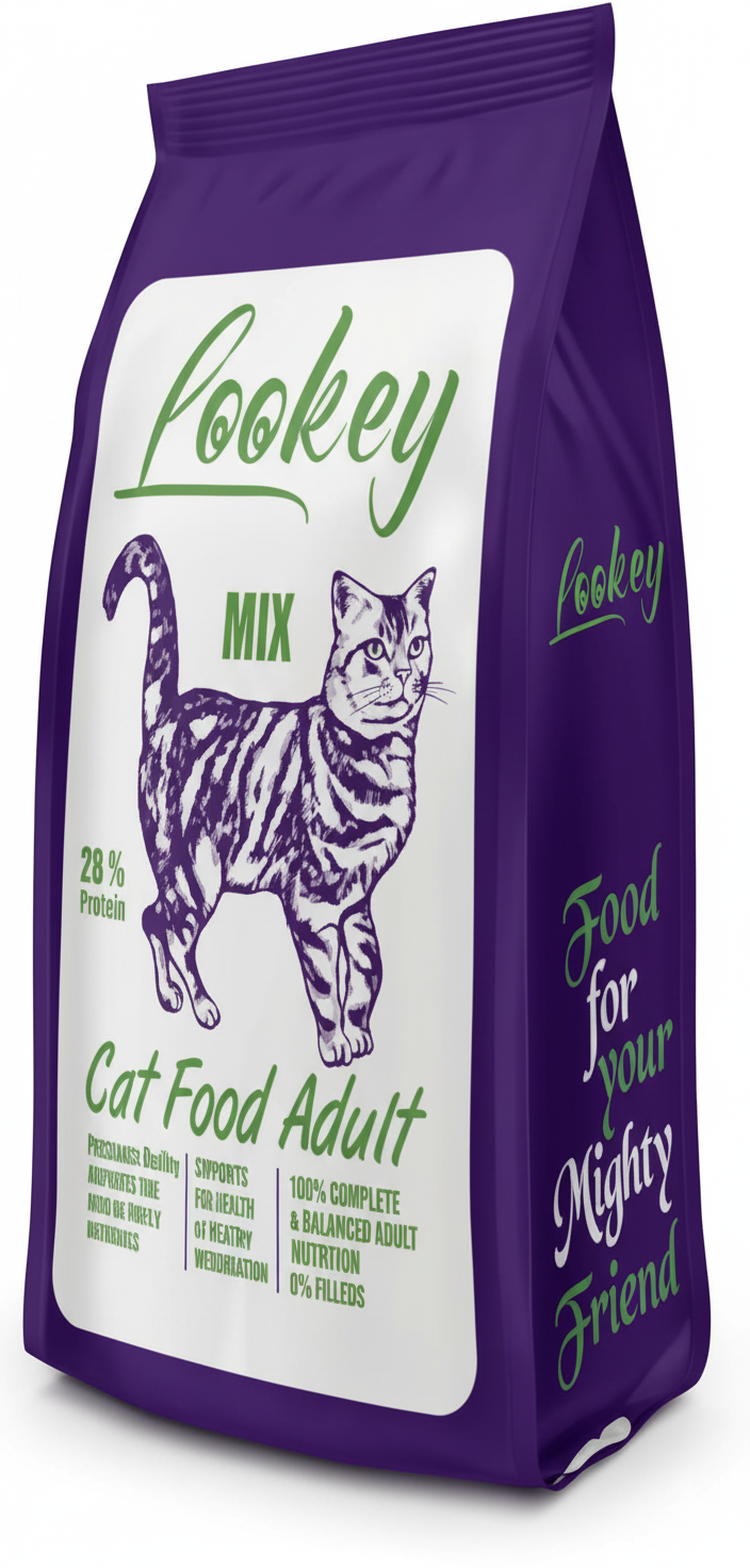 Lookey Mix Cat Dry Food 20Kg.