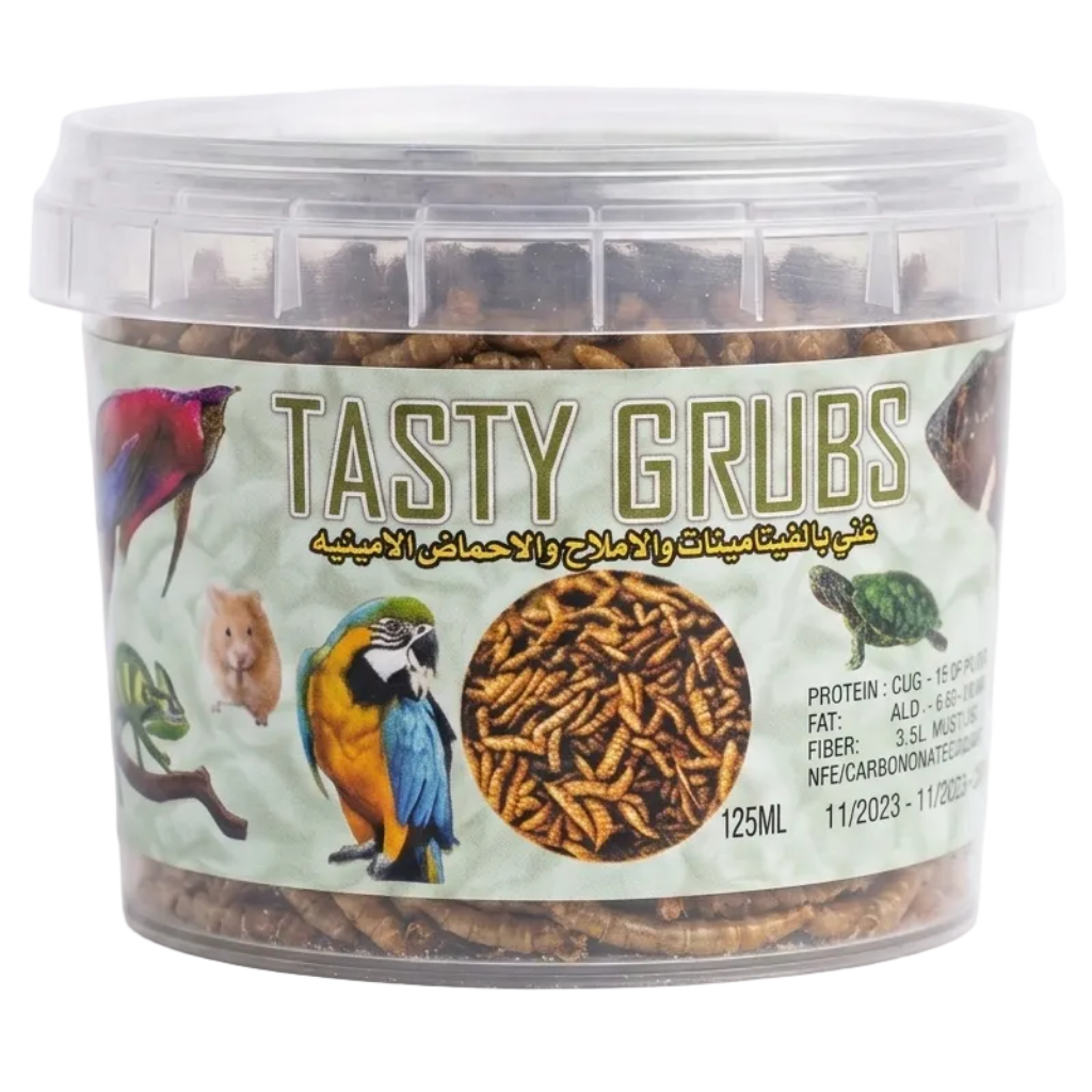 Tasty Grubs Fish & Bird Food 125ml