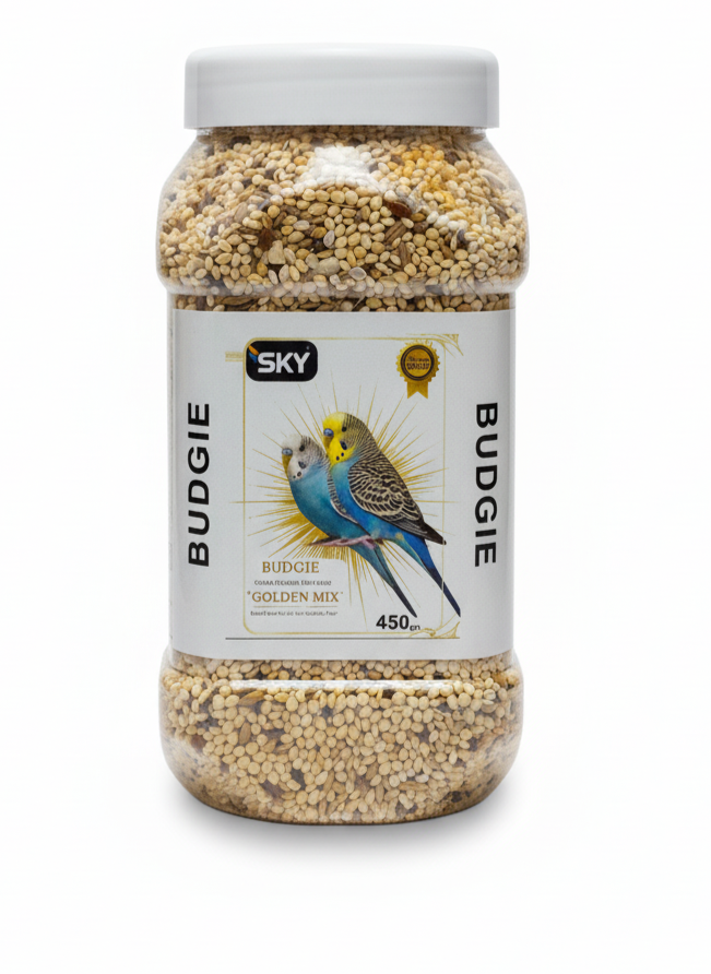 sky budgie golden mix 450 gr.