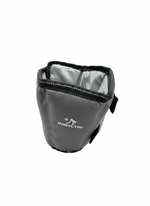 INKZOO Dog Cone Collar for After Surgery Soft Pet Recovery gray size S.