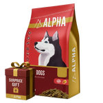 Alpha Dry Food Dog with Chicken + Surprise Gift