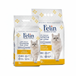 Felin Cat litter CLUMPING with limon scent 10 L.