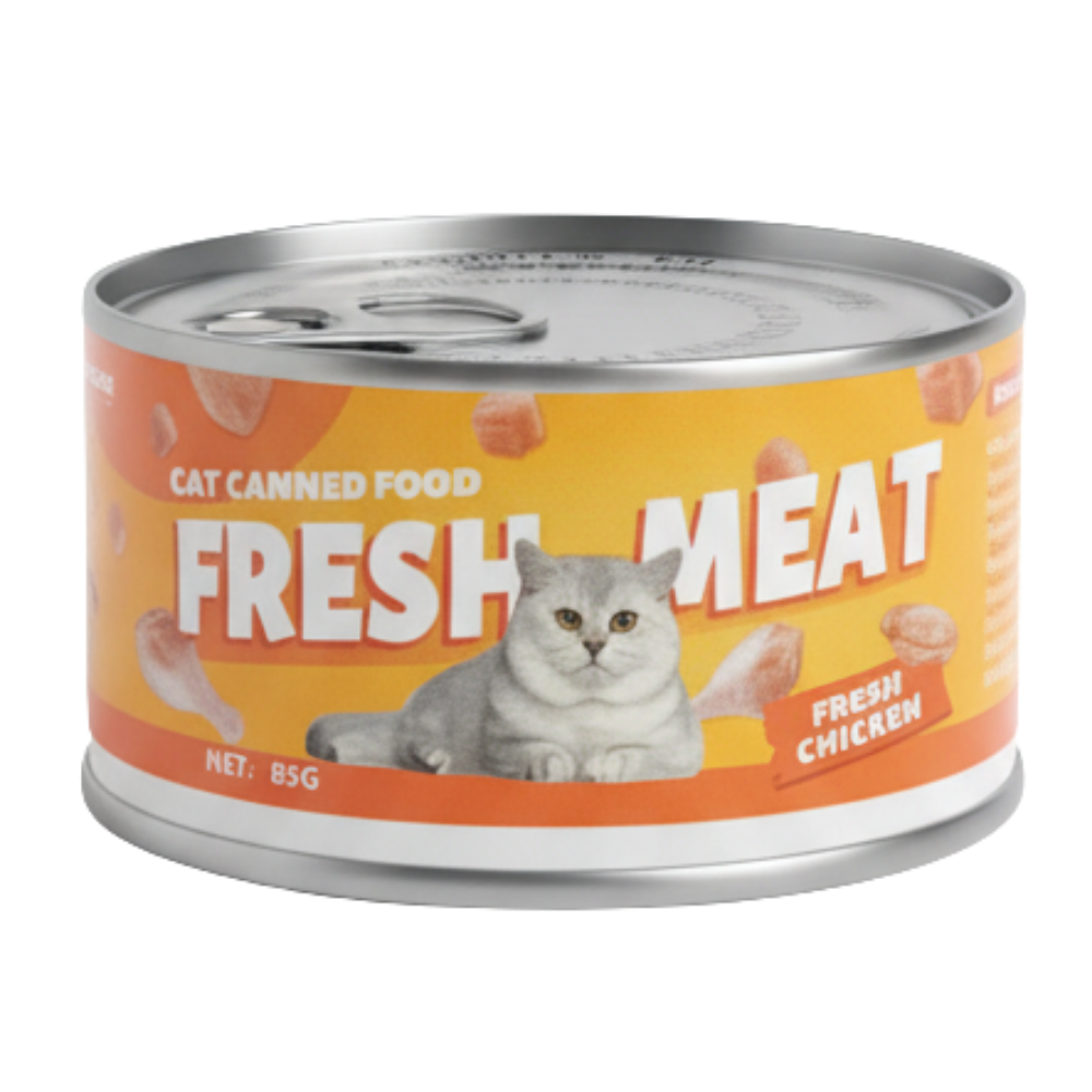 Petmetro Chicken Cat Wet Food Canned 85g.