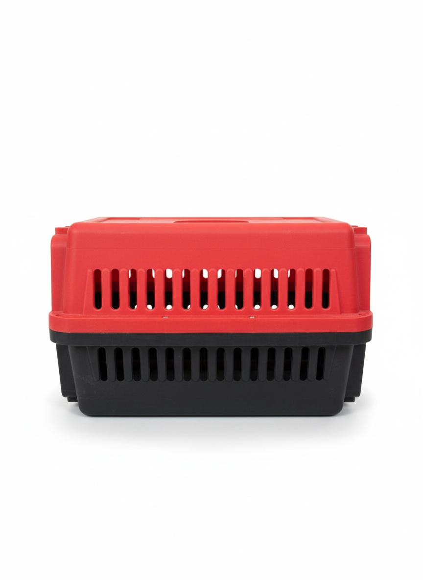 Groovy Cat Carrier Box Size M 60*30 Cm Red.