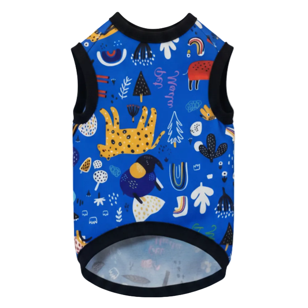 Petmoda Blue T-Shirt for Cat Petfast.shop Petmoda Cat Clothing & Accessories Dog Puppy Summer Supplies petfast.shop Egypt PPE4558S Size 1 (25*39Cm) 280.00