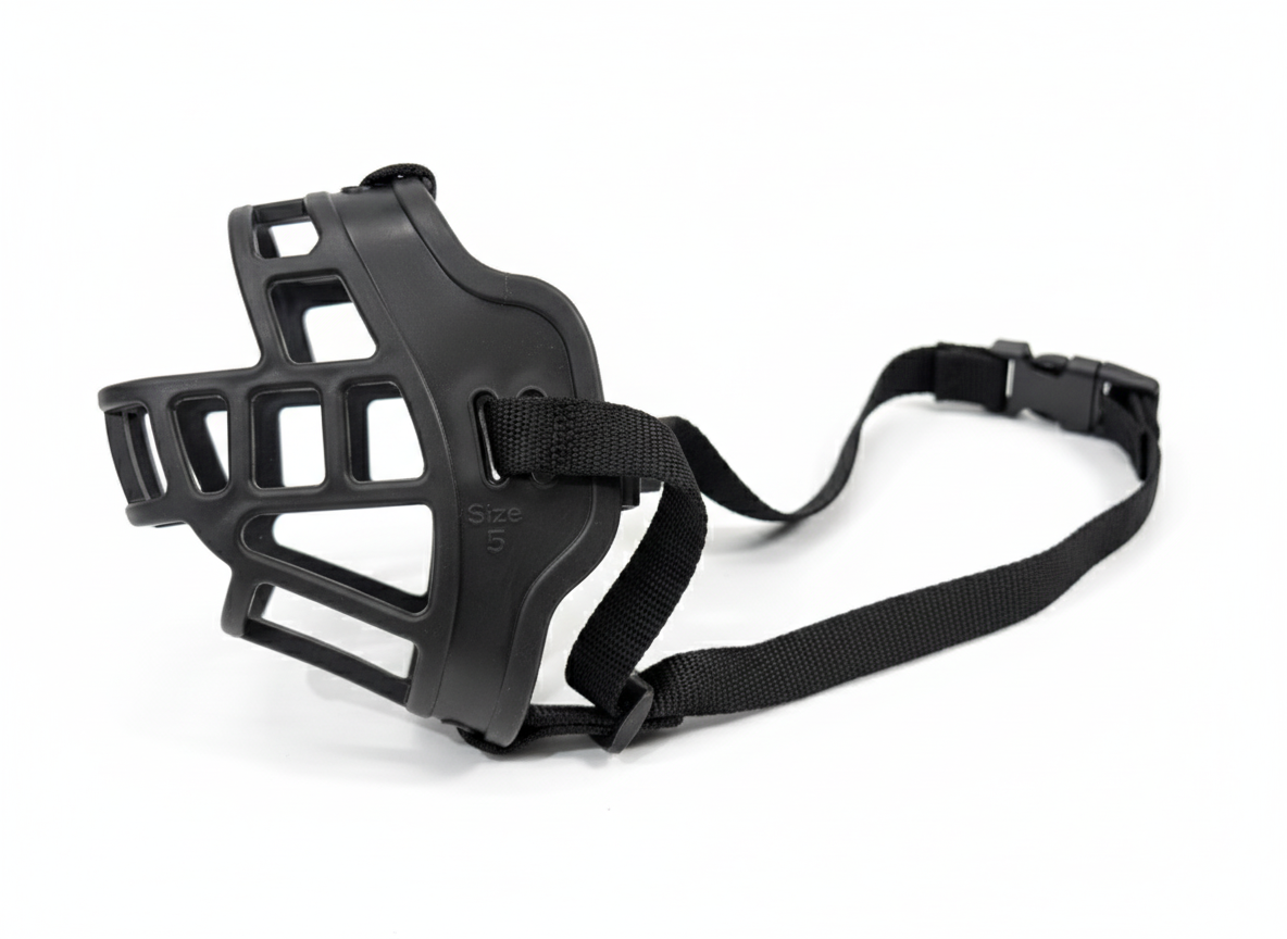 Dog Muzzle silicone Anti-biting size 5.