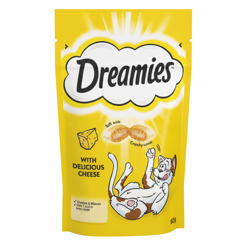 X 5 Dreamies Cat Treat Cheese Flavors 60g Petfast.shop Wanpy Bundles Cat Exclude Exclusive Food Wet Food petfast.shop EgyptDefault Title 740.00