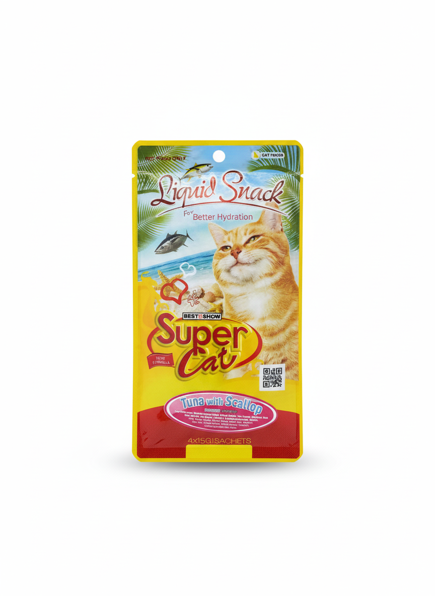 Super Cat Liquid Snack 4*15g