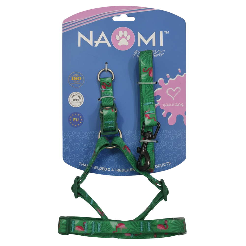 Naomi – YL109773 – YL109775 Pet Leash &Harness.