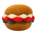 Fetch Up Burger Dog Toy.