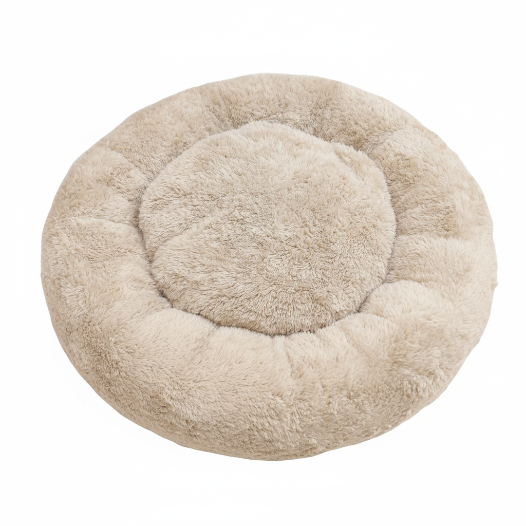Petmoda Fur Bed Medium 50 cm - Beige