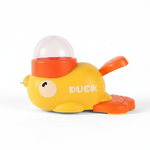 Duck-Shaped Interactive Slow Feeder Dog Toy.