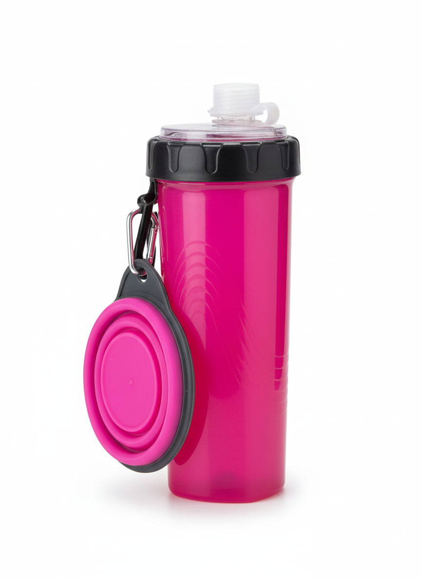 Snack-Duo Drink & Snack Bottle
