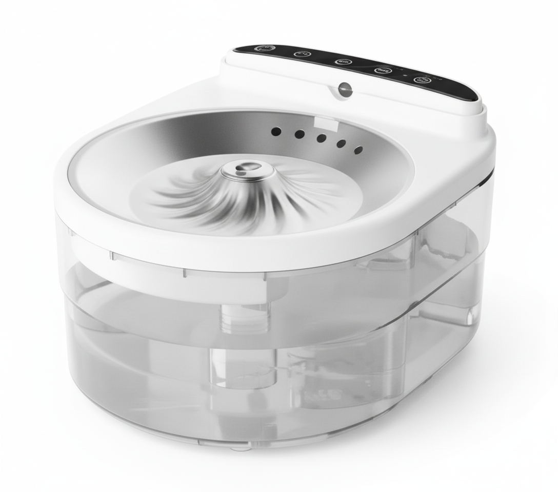 Naomi Smart Pet Water Feeder Stainless Steel Bowl.