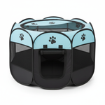 Pet Tent for Cats and Small Dogs Blue Small 73x73x43 cm.