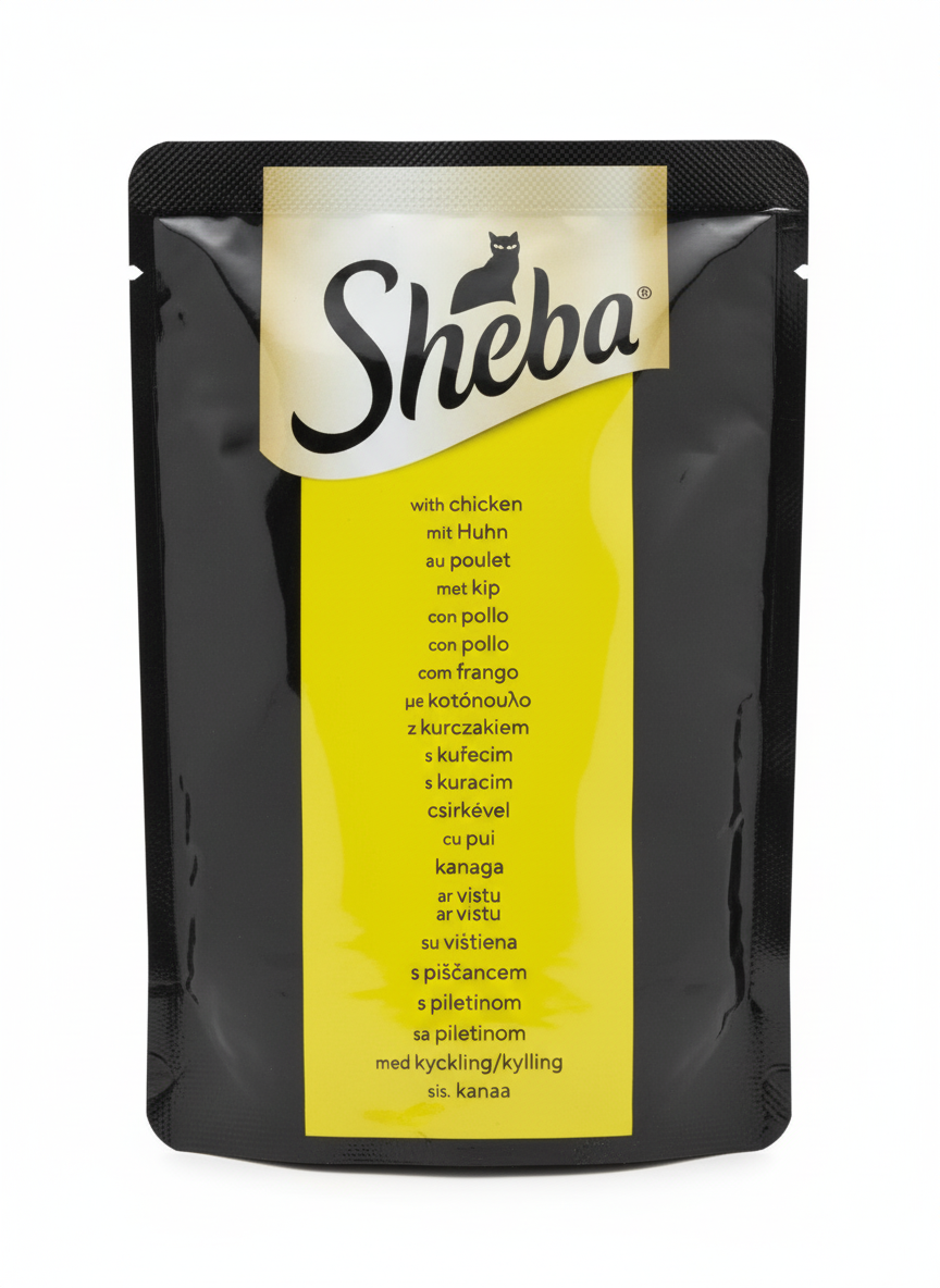 Sheba Wet Food for Cat with Chicken 85g.