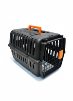 Naomi Pet Crate Black - With Bowl and Plastic Pad 45.5*31*30.5cm.